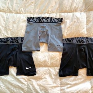 Mens Nike Compression Shorts